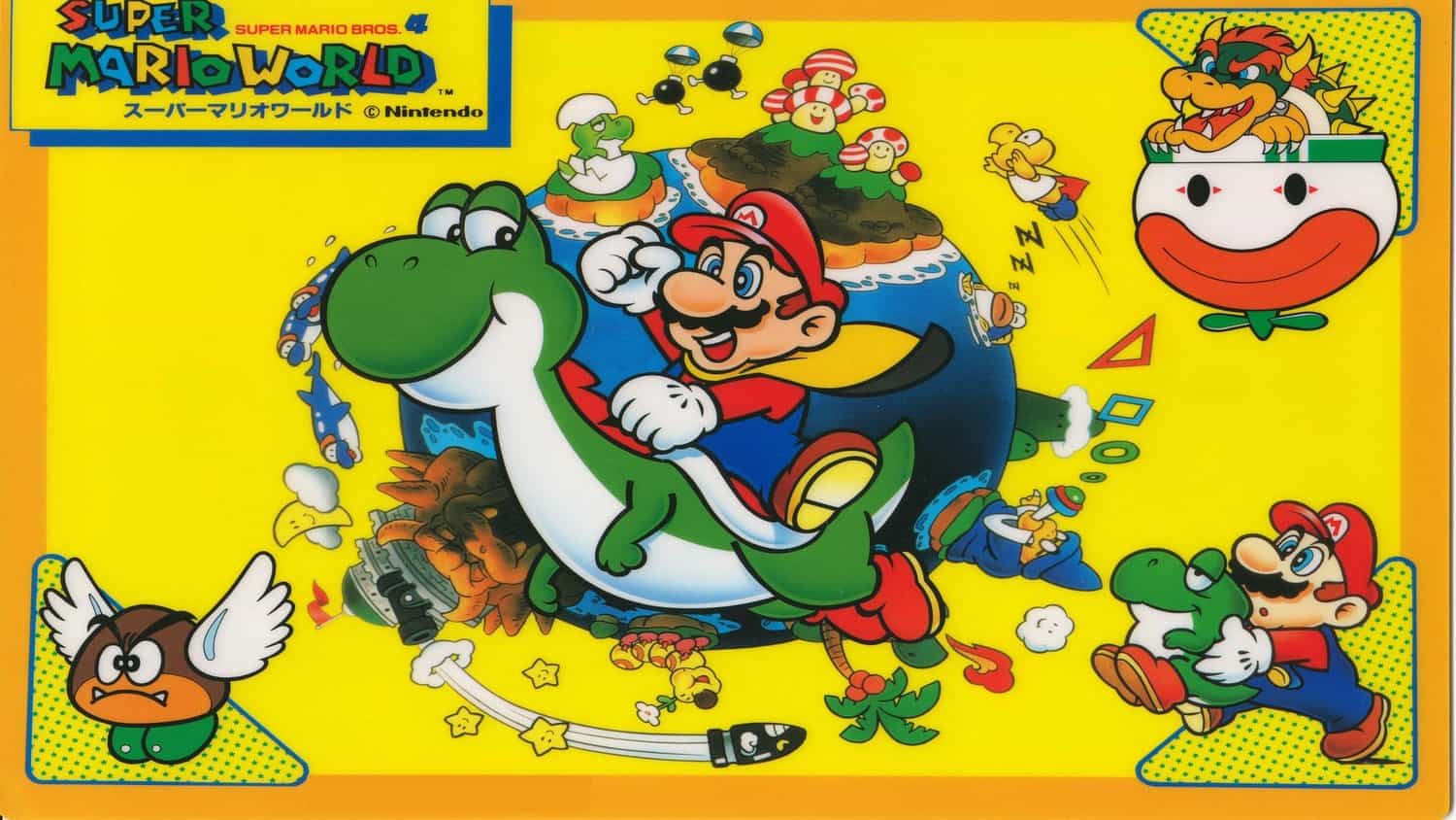 Músicas originais de Super Mario World são restauradas!